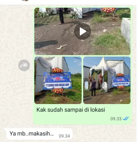Pengiriman Karangan Bunga Gesikan Gantiwarno